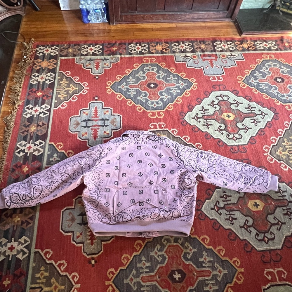 Pink Patterned Jacket - image 8